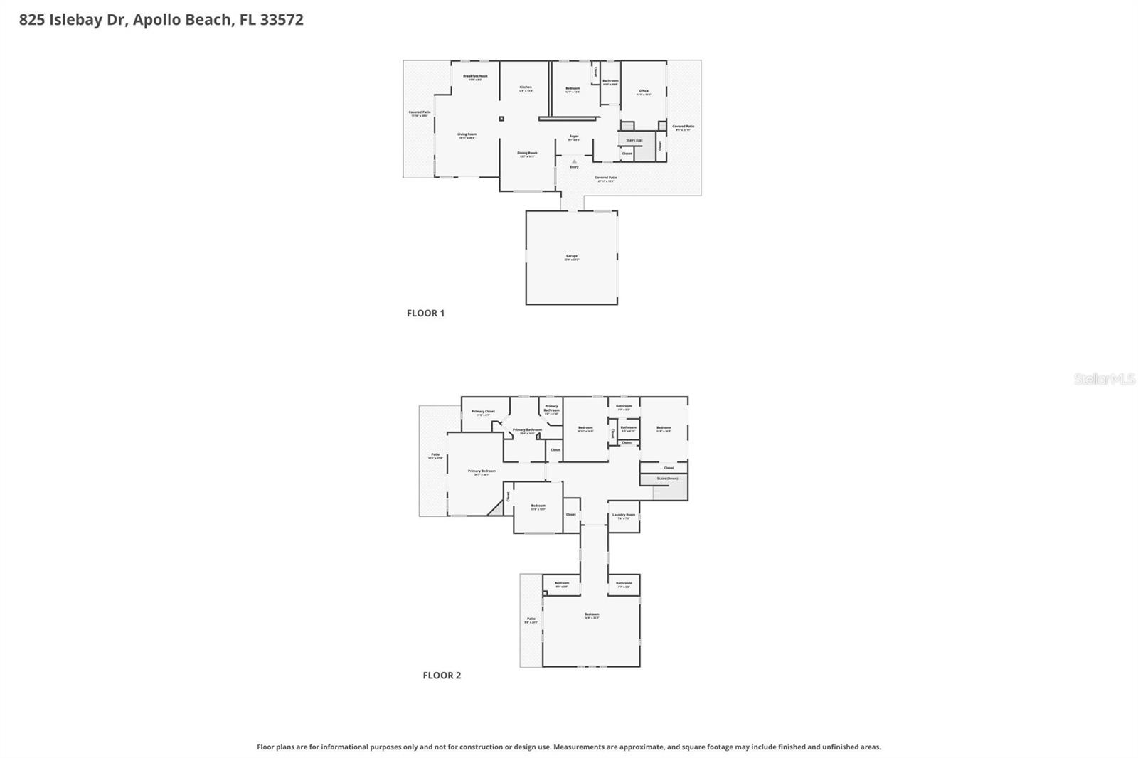 825 ISLEBAY DRIVE, Apollo Beach, FL 33572