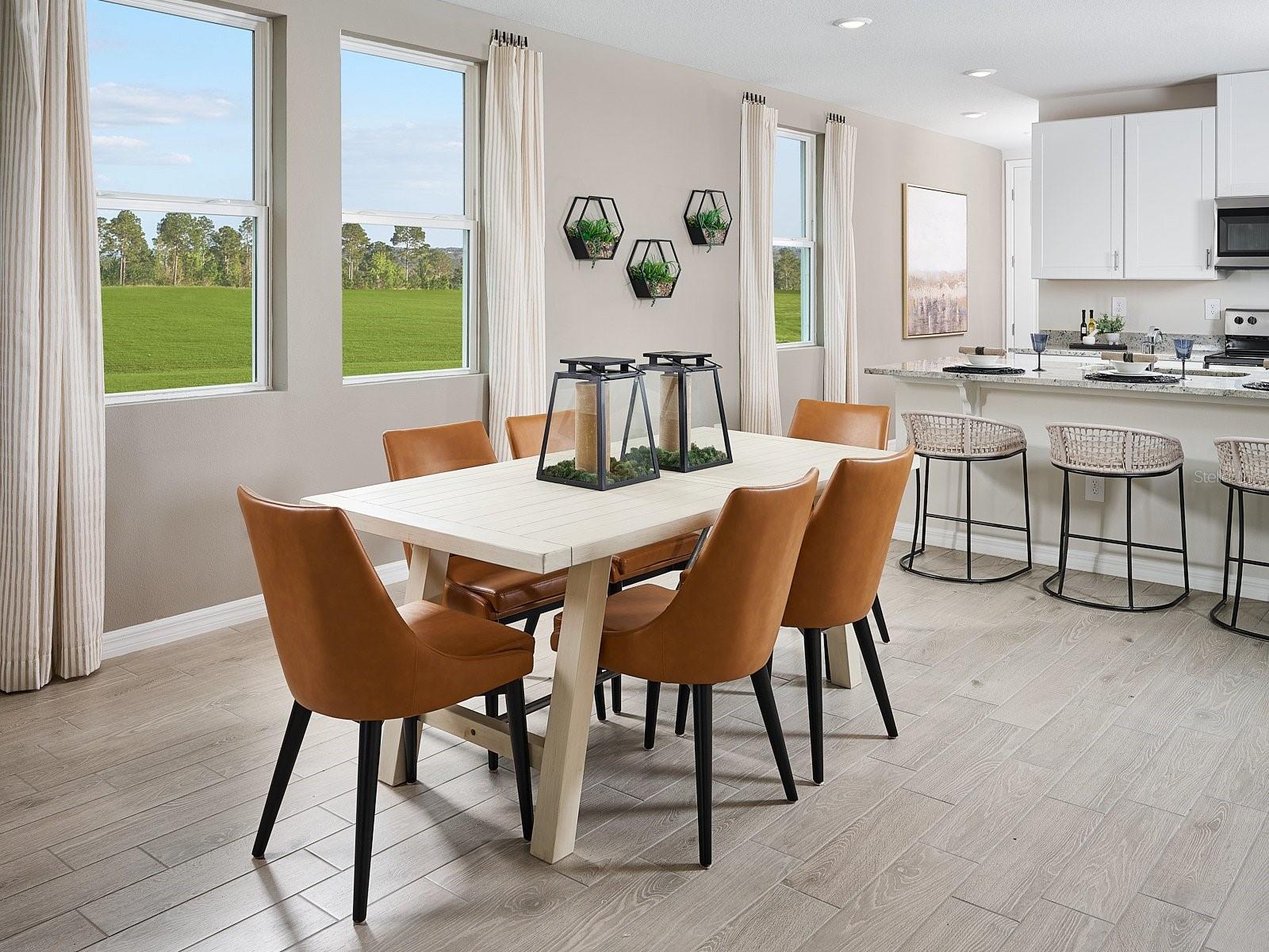 Experience elevated living in Magnolia Bay, where thoughtful design and timeless style come together beautifully. This elegant floorplan features four spacious bedrooms and two full baths, complemented by an open-concept kitchen, dining area, and expansive great room designed for effortless entertaining. With its inviting ambiance, refined comfort, and seamless flow, this home offers the perfect setting for both everyday living and memorable gatherings.
