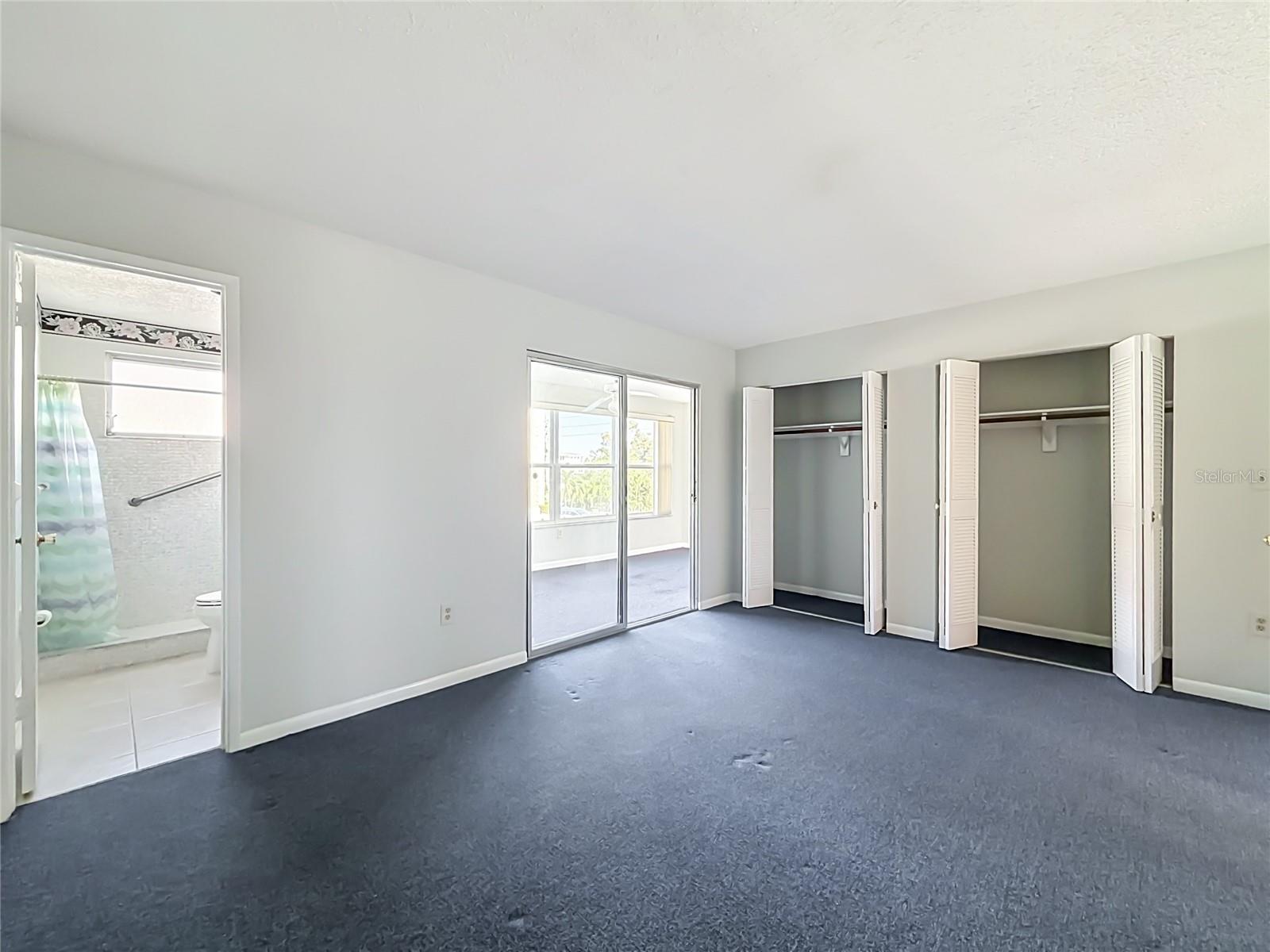 Primary bedroom to Sunroom