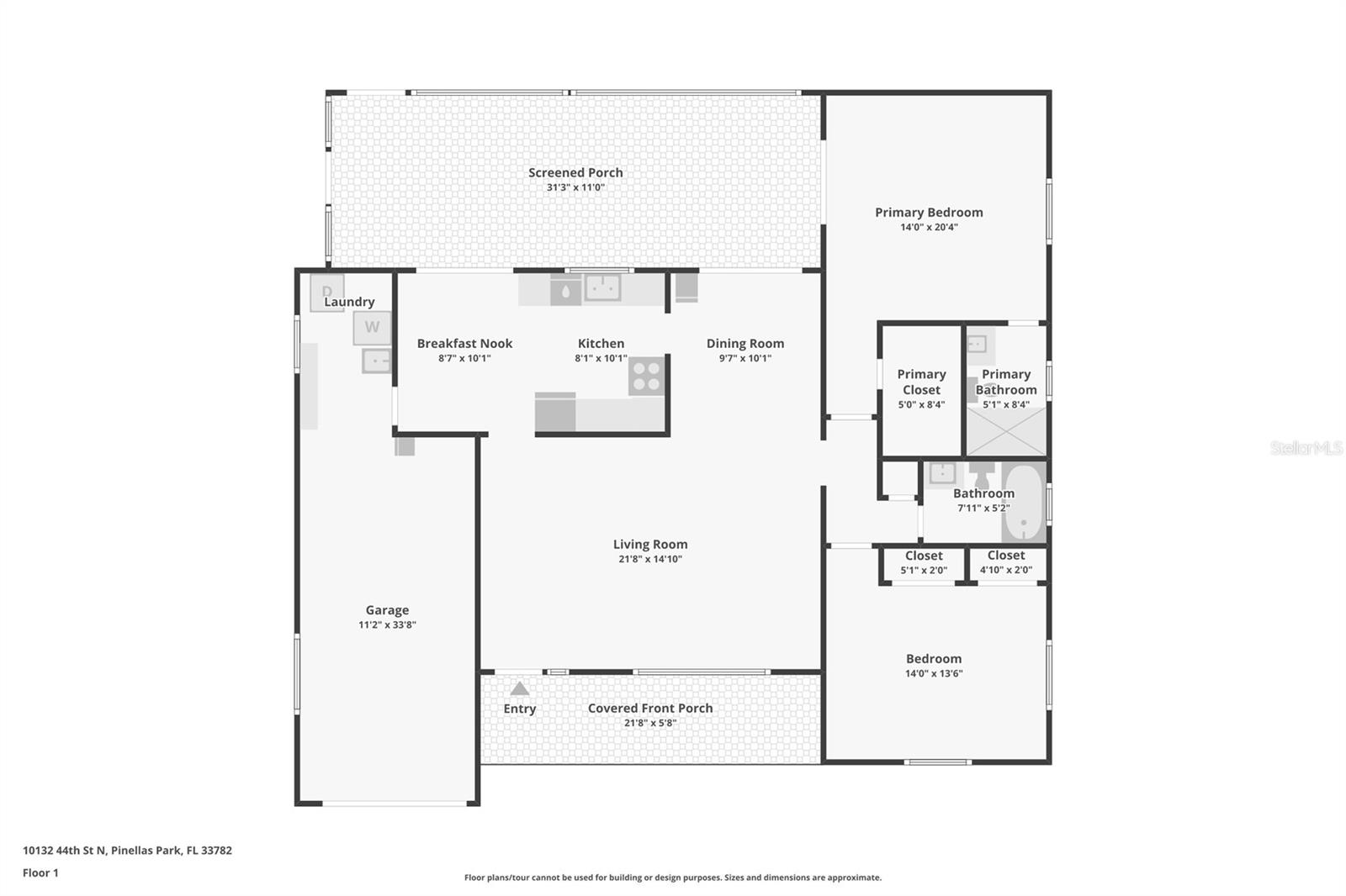 10132 44TH STREET N, Pinellas Park, FL 33782