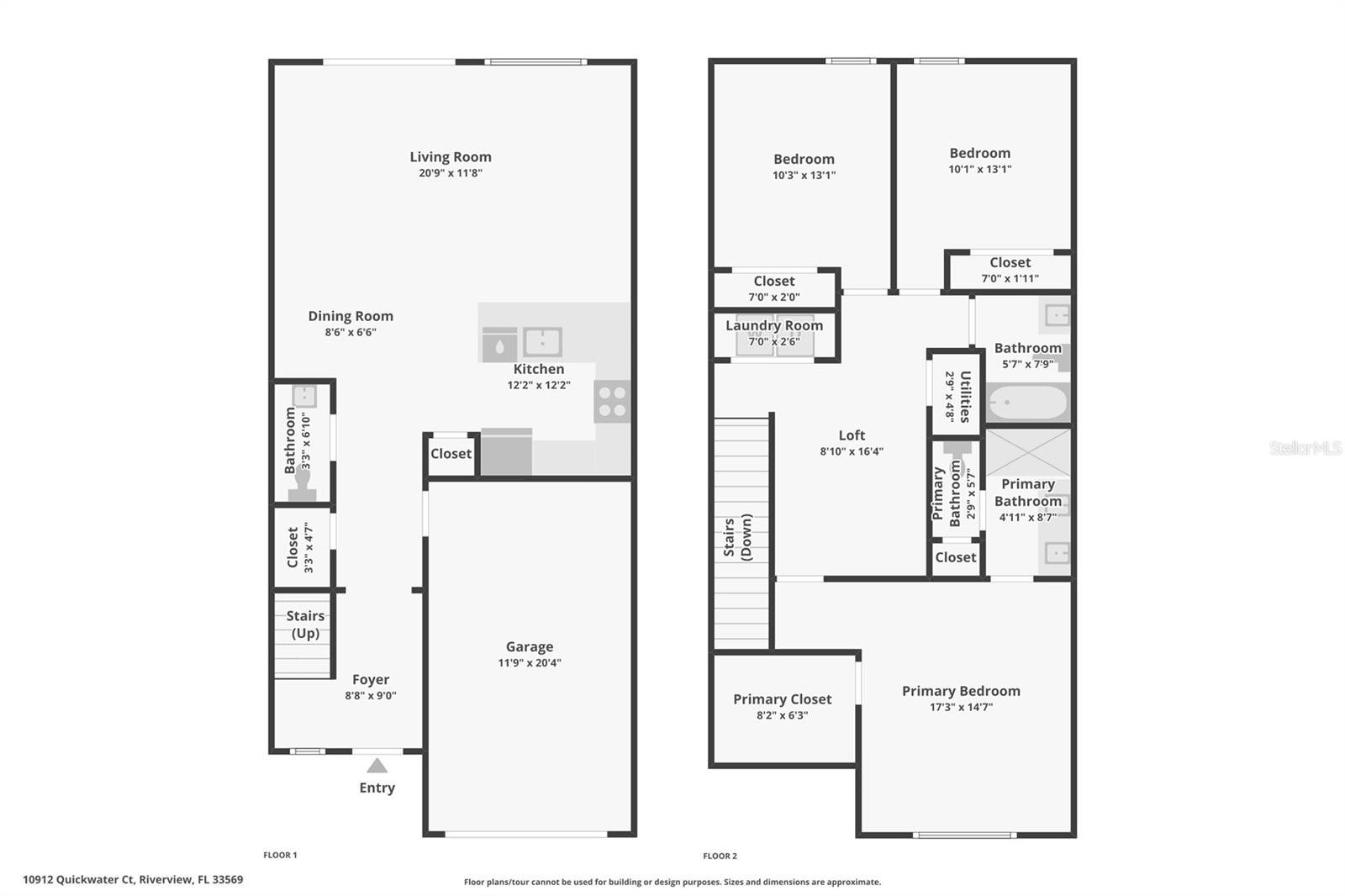 10912 QUICKWATER COURT, Riverview, FL 33569