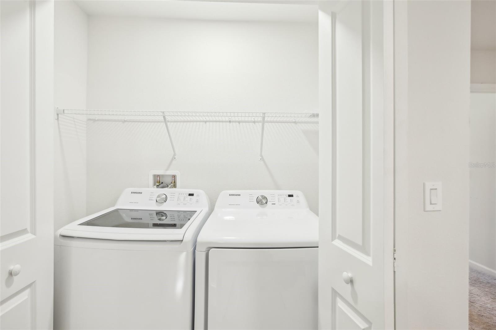 Laundry included