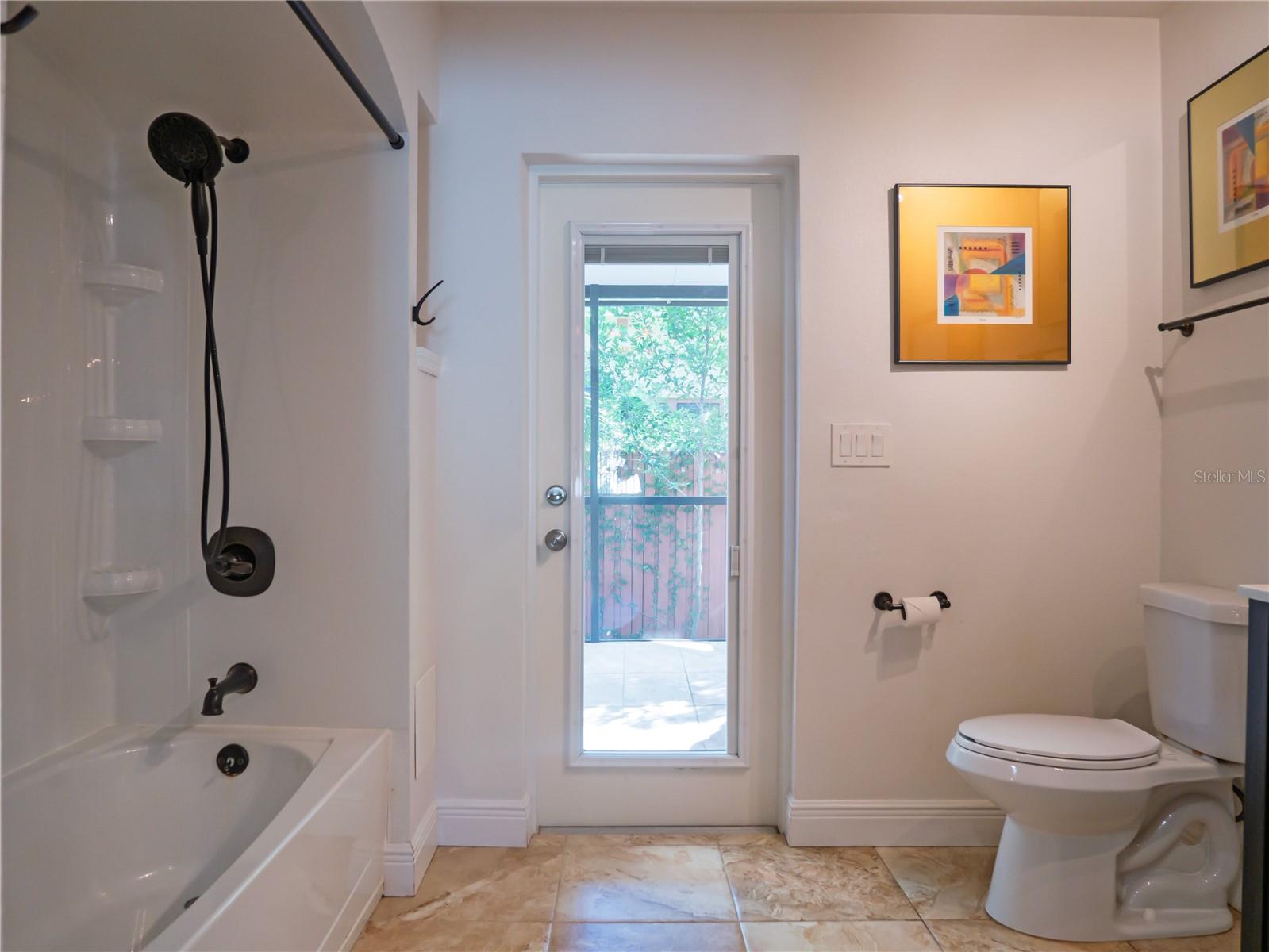 Seconds Bathroom (Door leads to Screened in Porch/Pool)