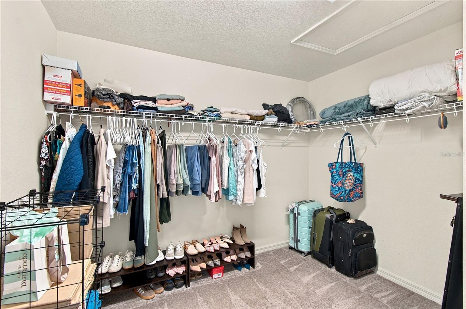 Master Walk In Closet