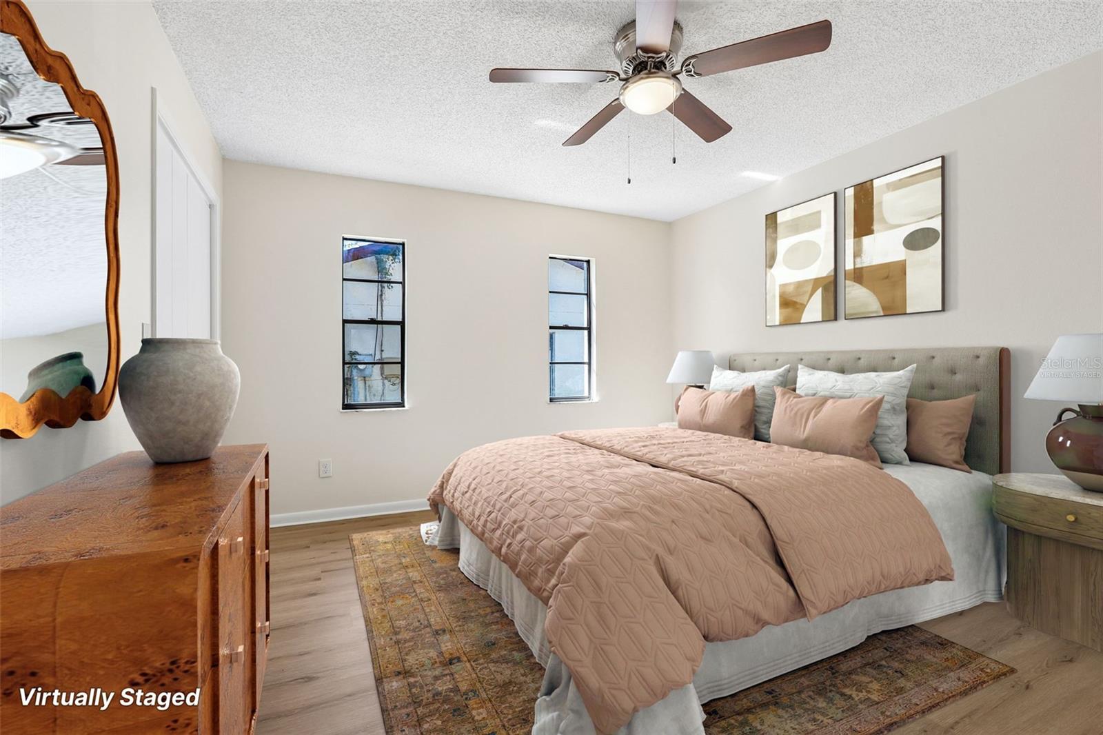 Primary Bedroom - Virtually Staged