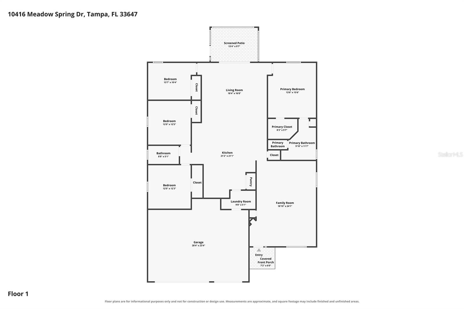10416 MEADOW SPRING DRIVE, Tampa, FL 33647