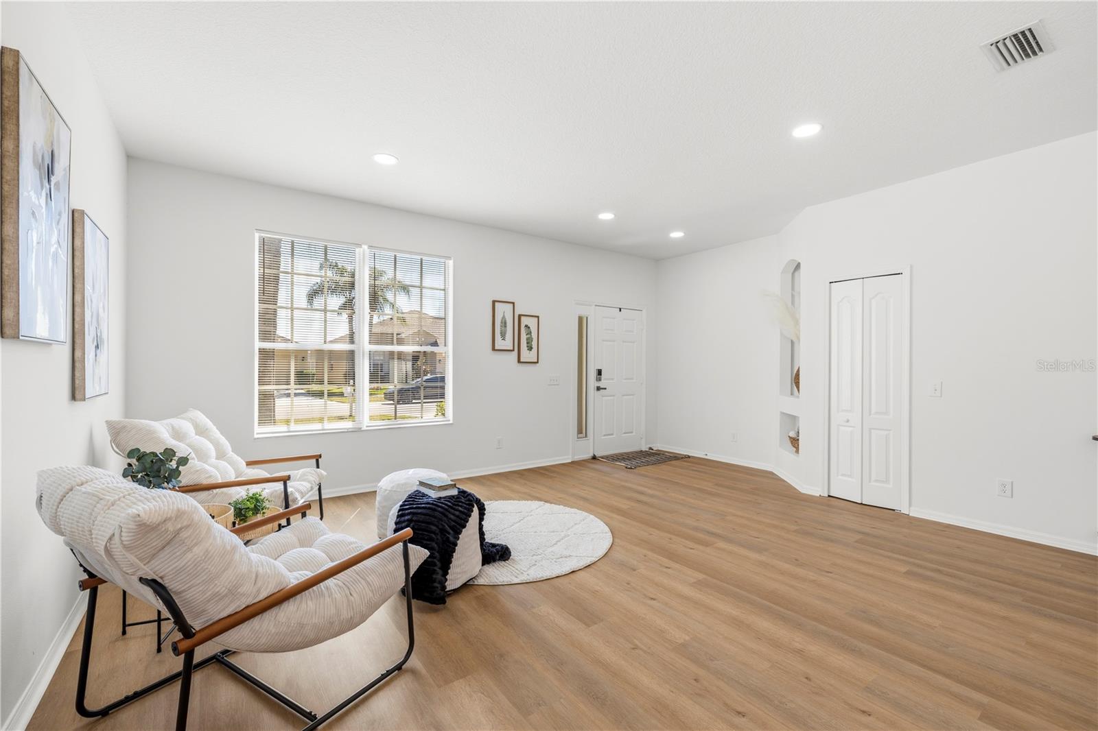 Formal Living Room + Dining Room