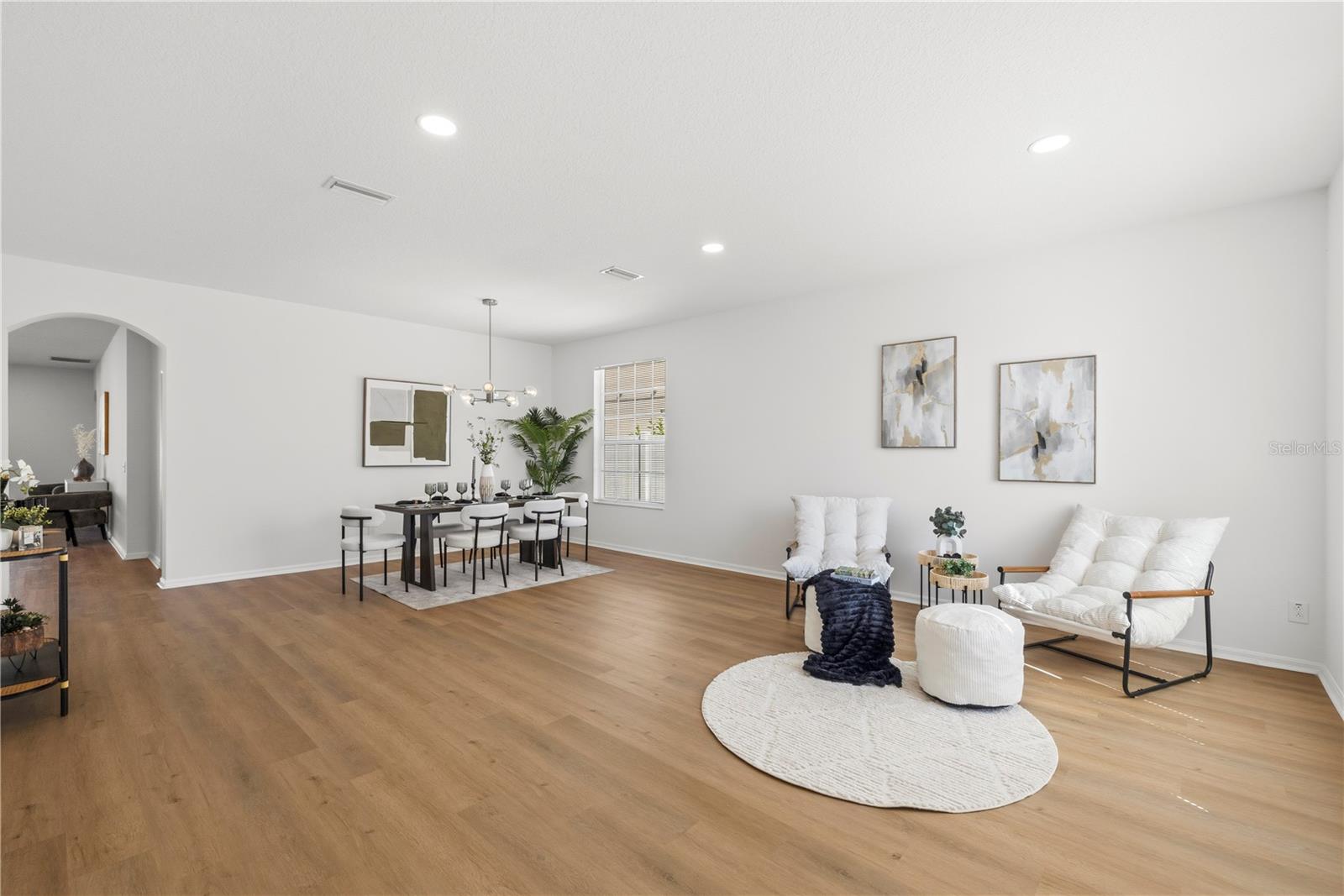Formal Living Room + Dining Room