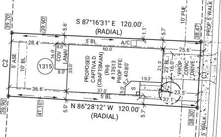 13513 Commons Avenue Preliminary Plot Plan