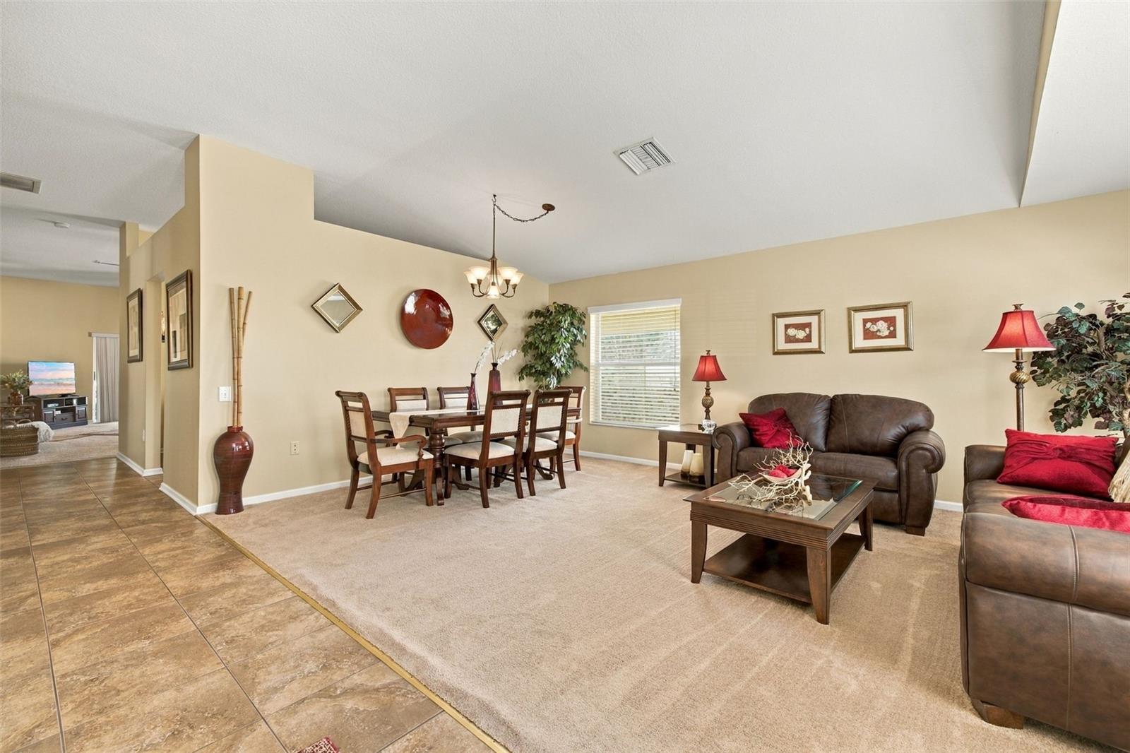 Formal living and dining room Formal living and dining room