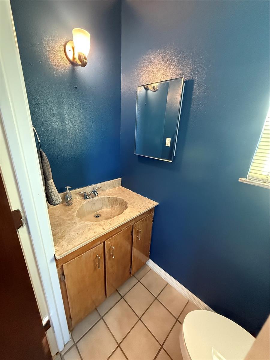 1st floor half bath