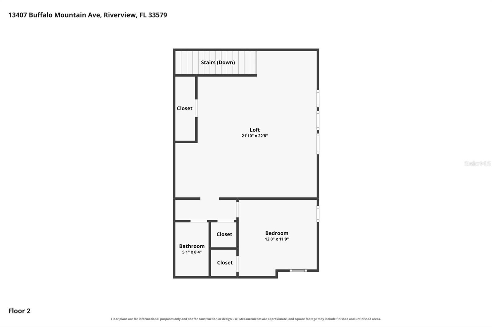 13407 BUFFALO MOUNTAIN AVENUE, Riverview, FL 33579