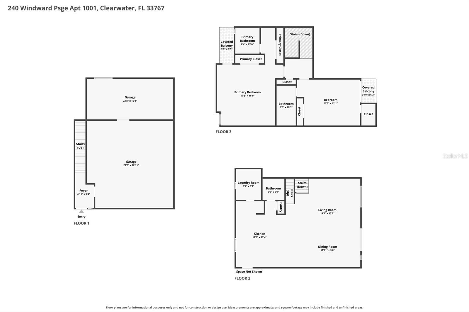240 WINDWARD PASSAGE, #1001, Clearwater, FL 33767