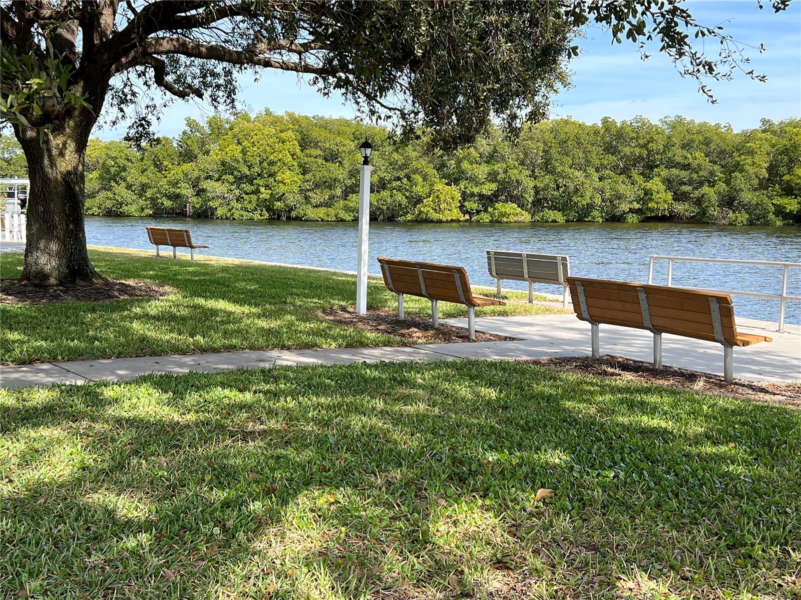 community park and fishing dock