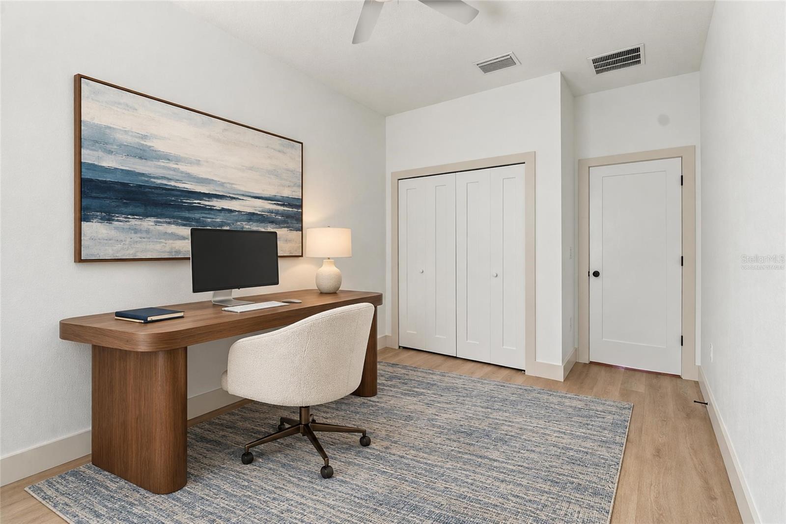 virtually staged office/bedroom 2