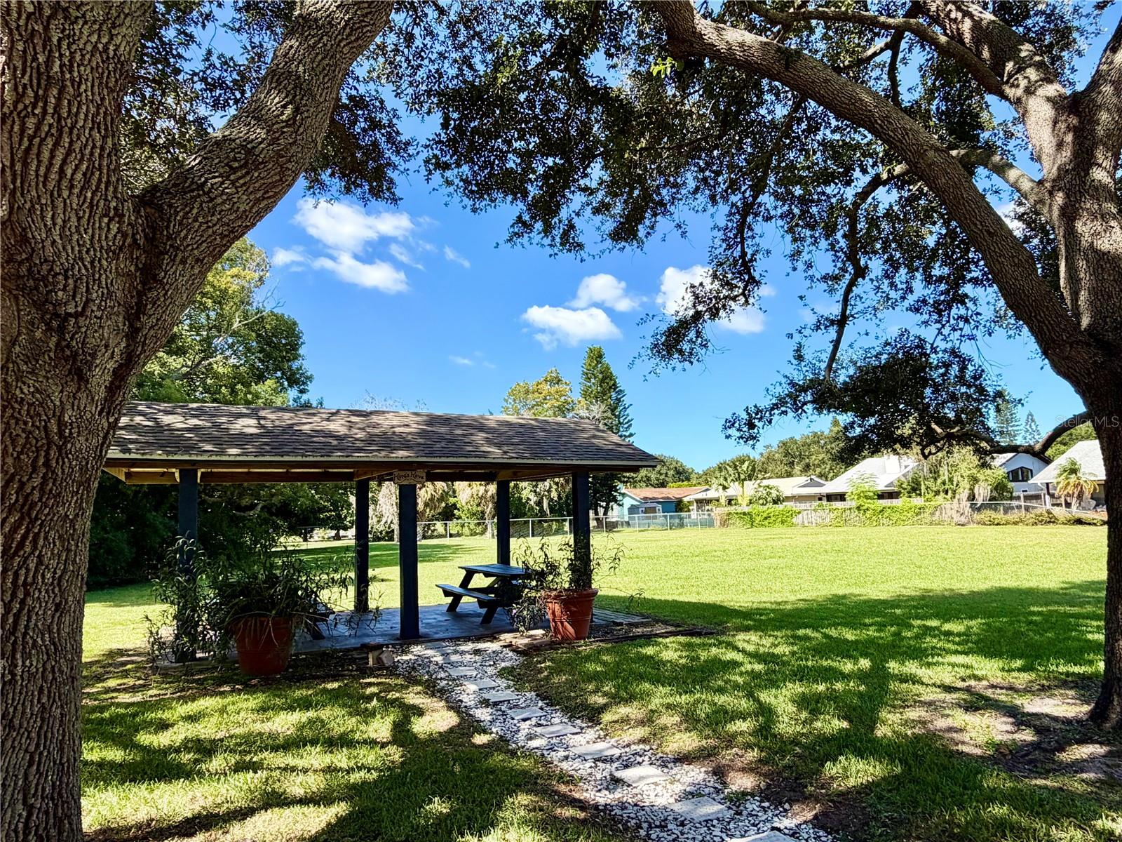 Picnic Area in Park Space