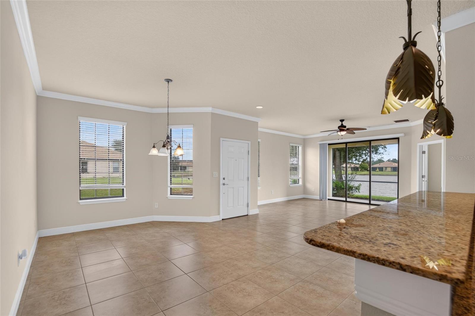 Dinning Room and Living Room