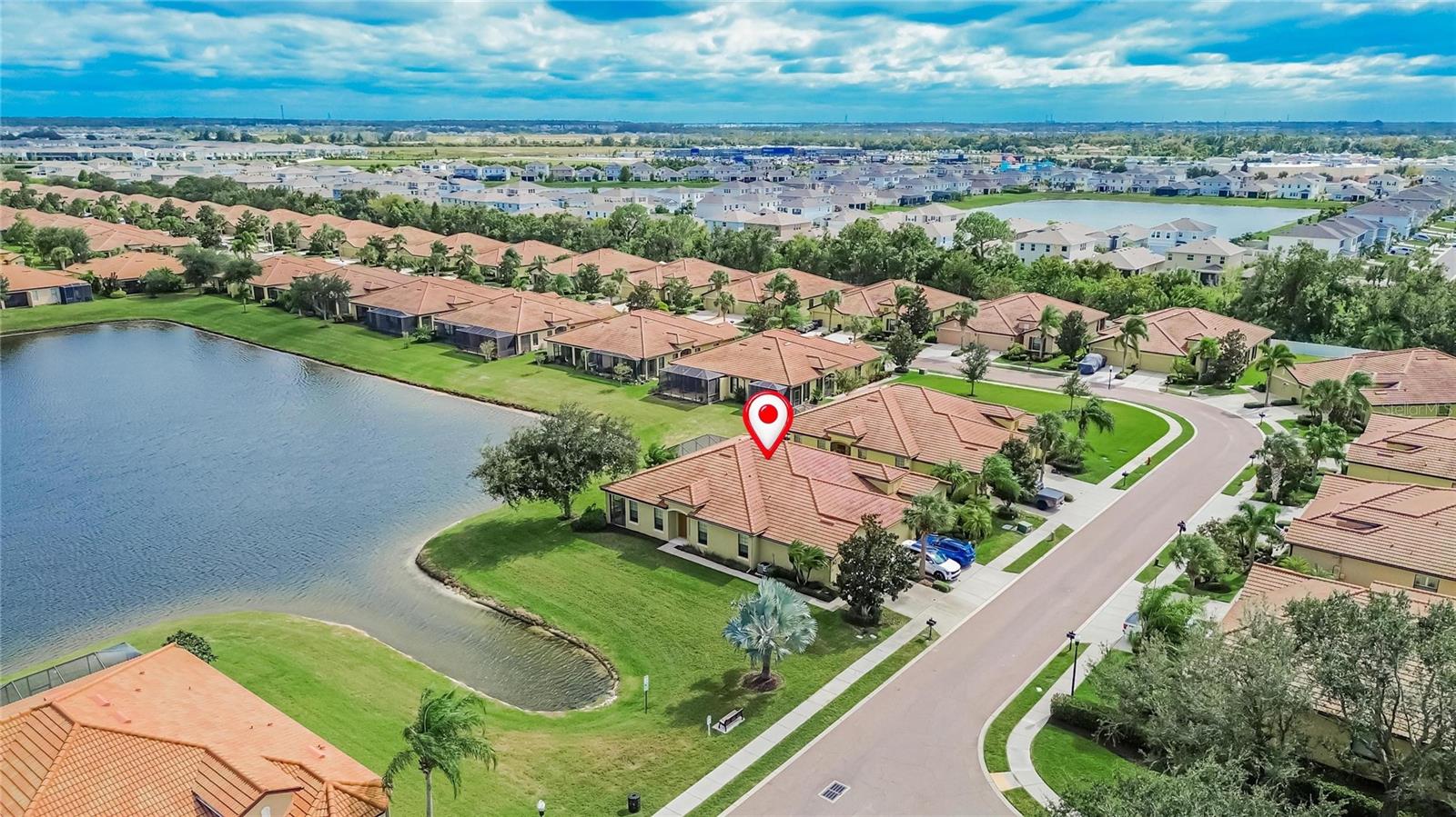 Aerial View of Villa Aerial View of Villa
