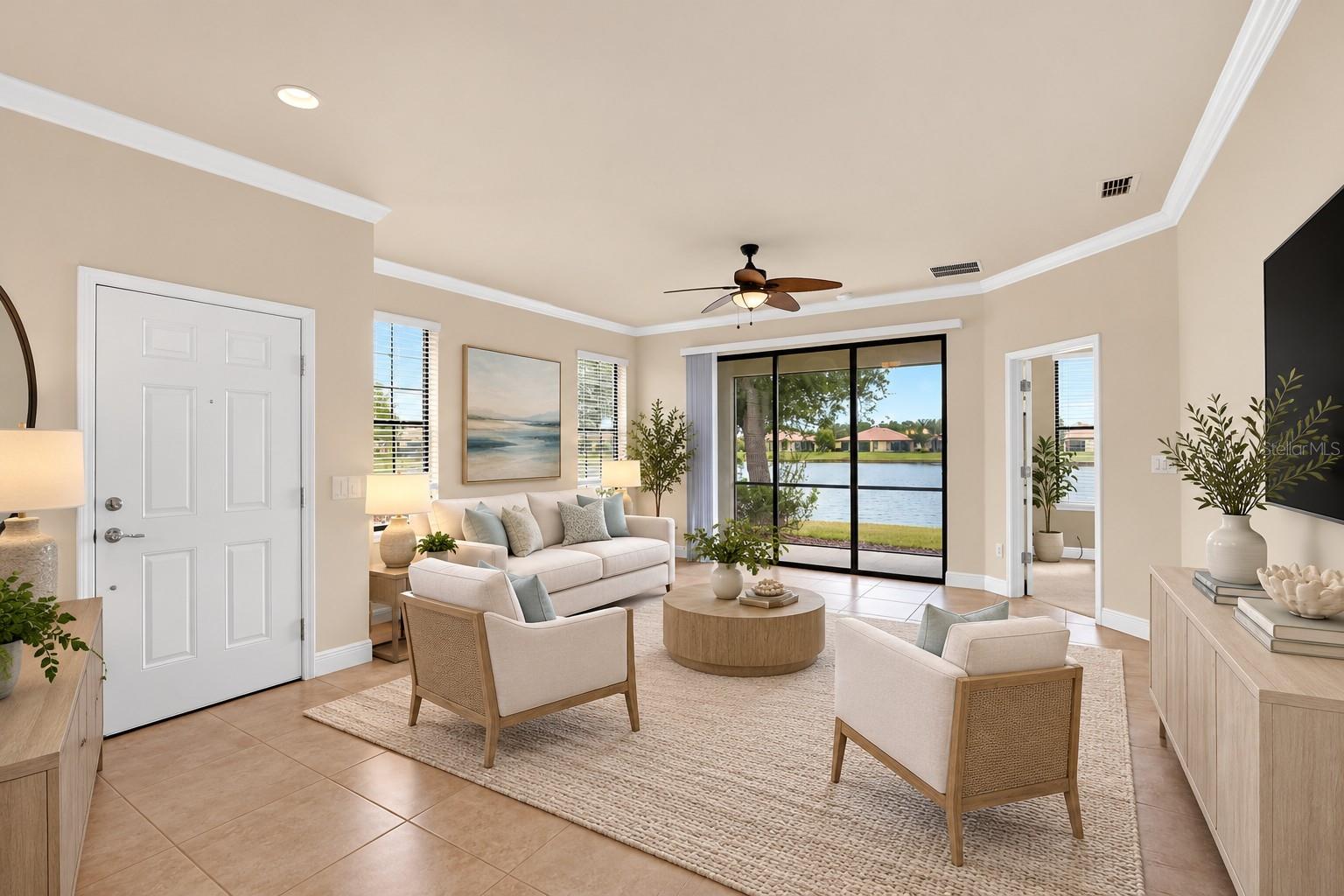 Virtual livingroom