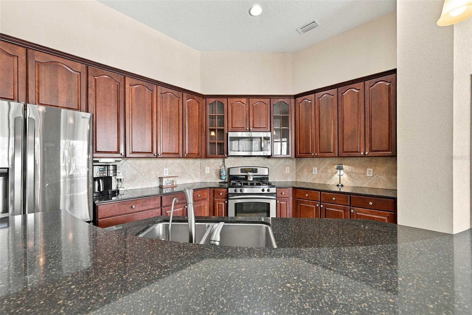Stunning cabinetry is a testament to the quality that is expressed through the whole home.