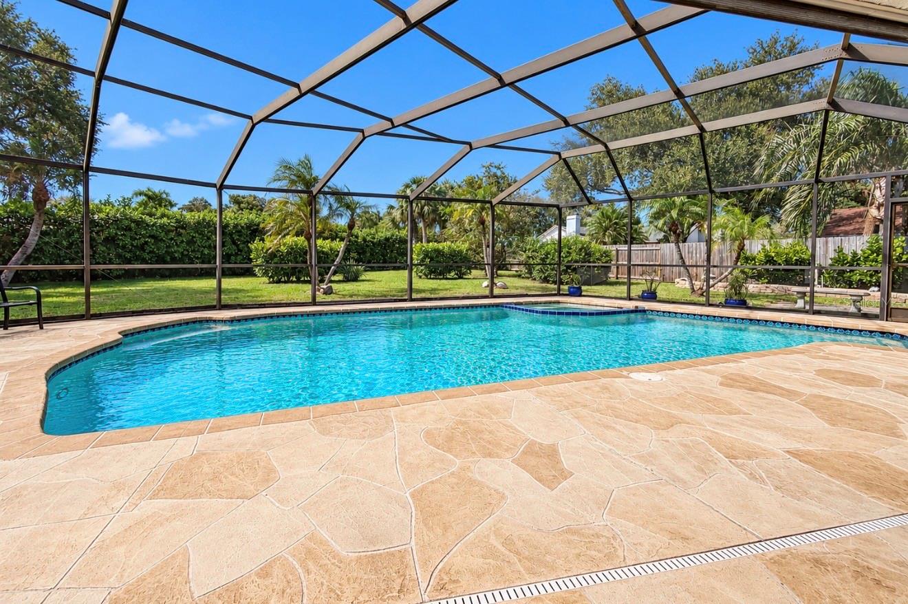 Screened Enclosed pool area