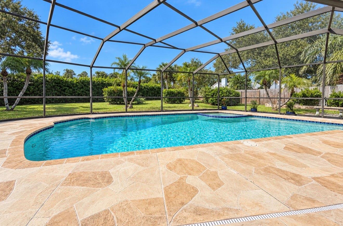 Screened Enclosed pool area