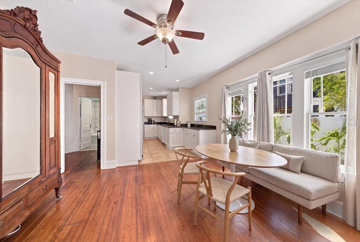 Virtually Staged breakfast nook Virtually Staged breakfast nook