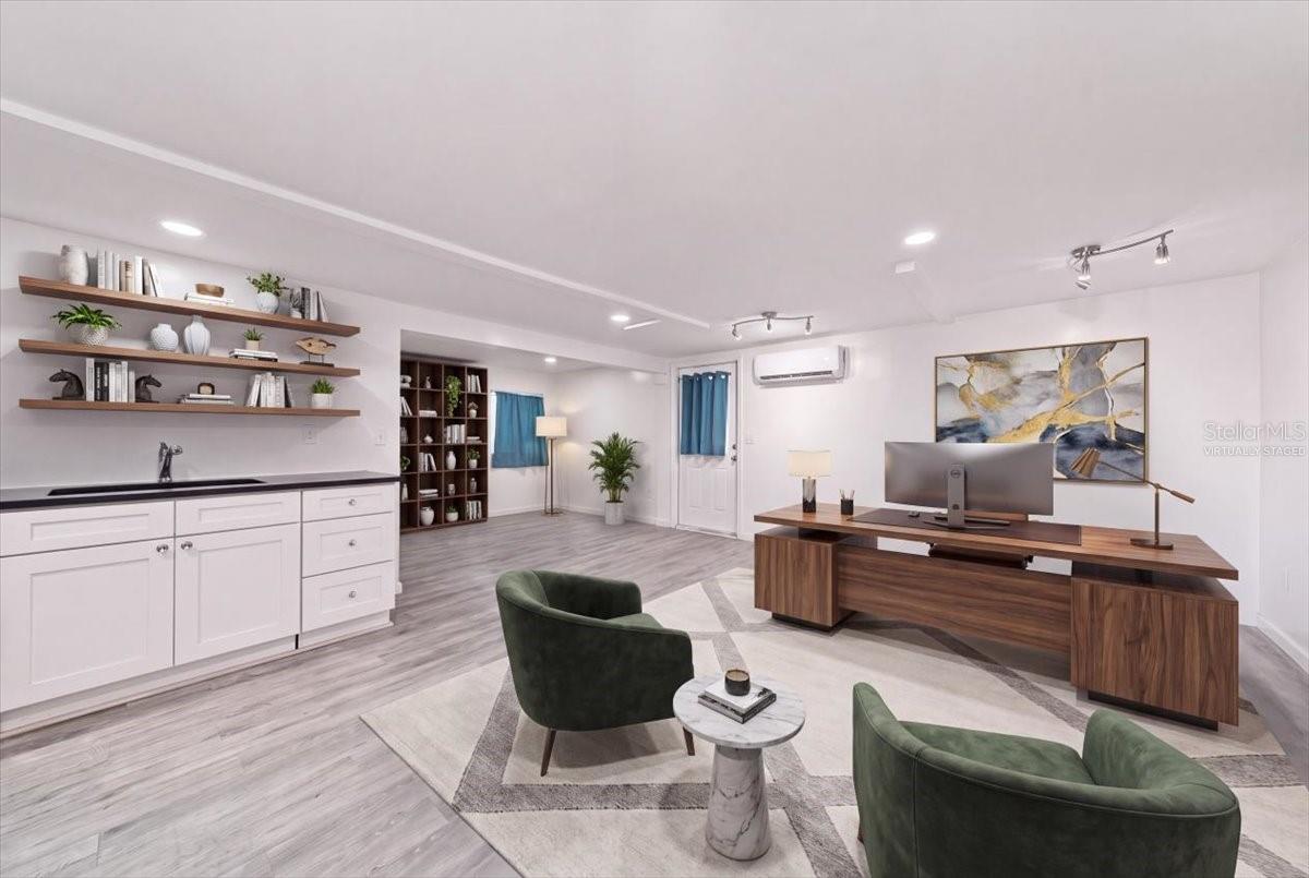 Virtually Staged home Office Studio Virtually Staged home Office Studio