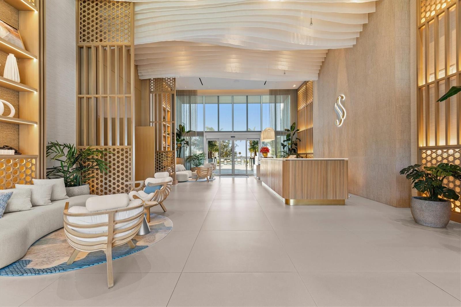 Serena by the Sea lobby