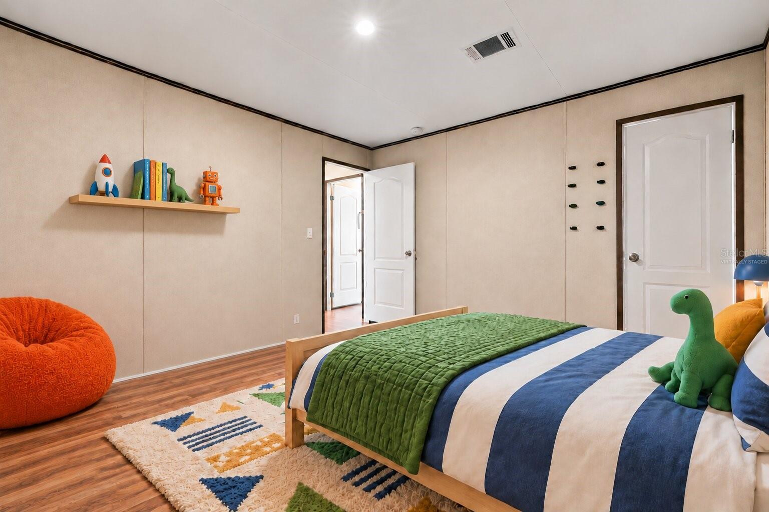 Virtually Staged - Second Bedroom