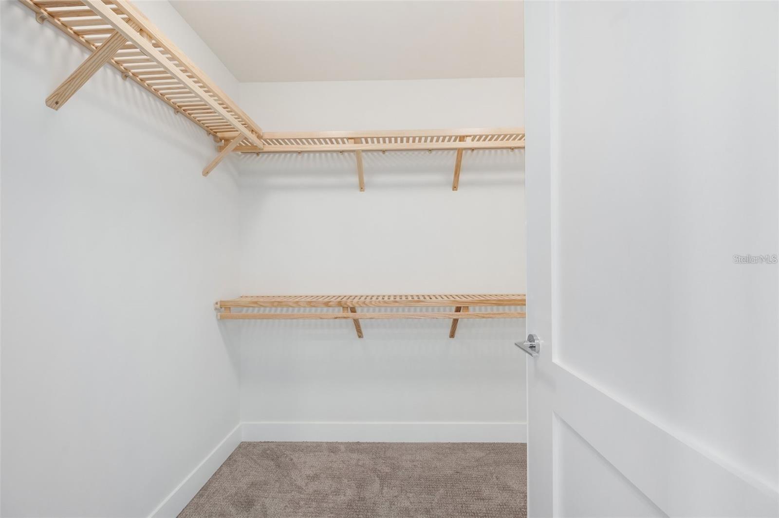 Primary walk-in closet