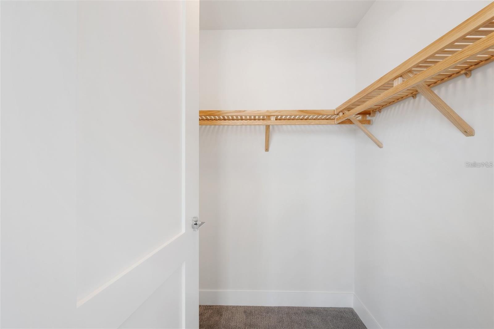 Dual walk-in closet