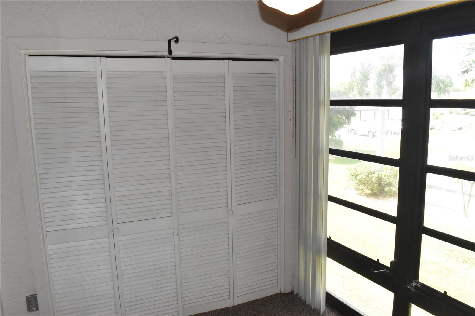 Lanai with Large Closet