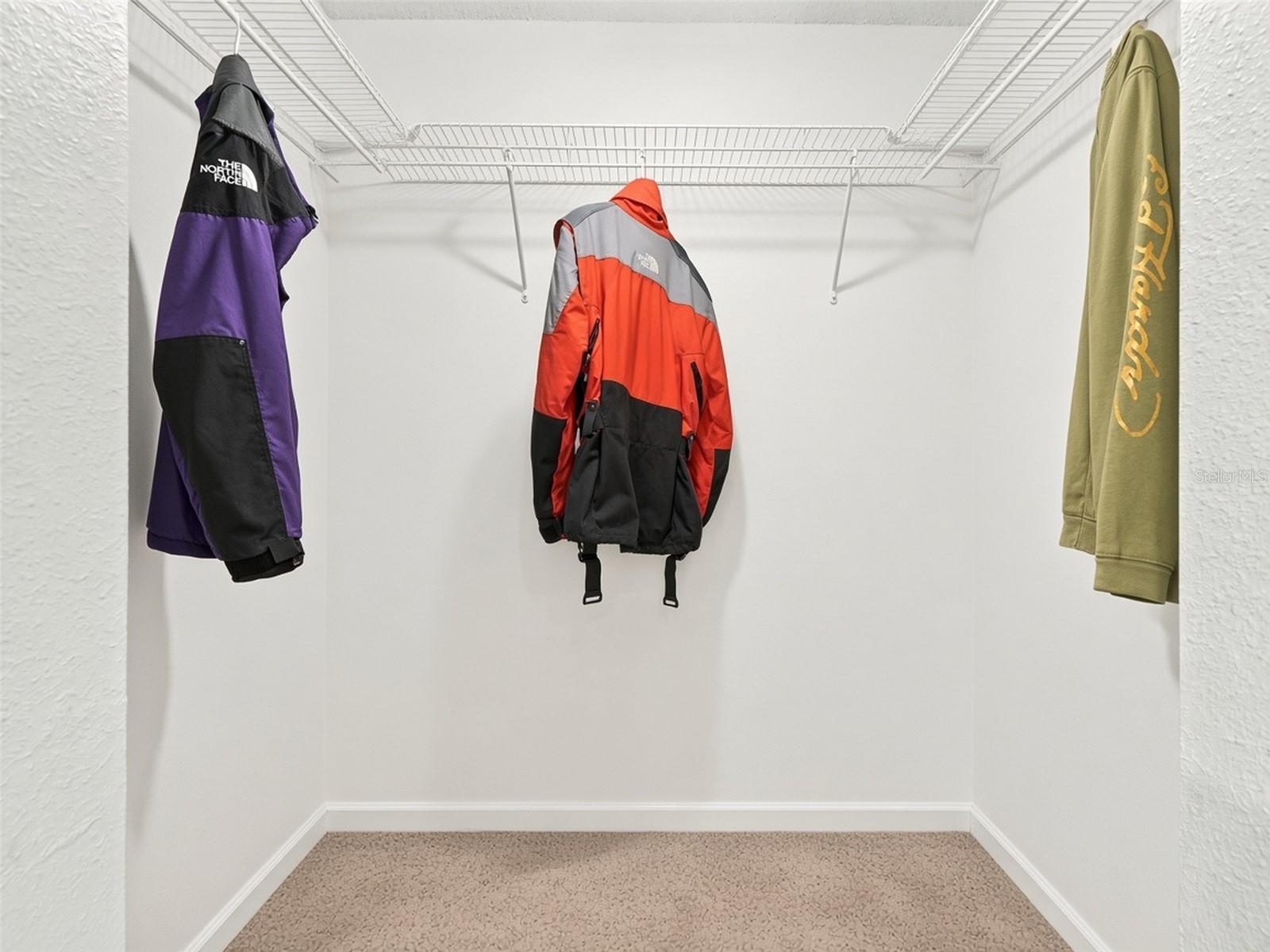 Master walk in closet (HIS)
