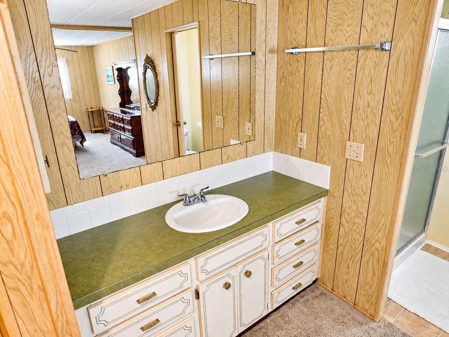 Primary bathroom.