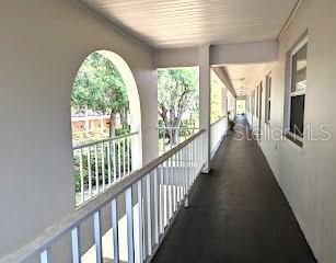 Walkway outside unit Walkway outside unit