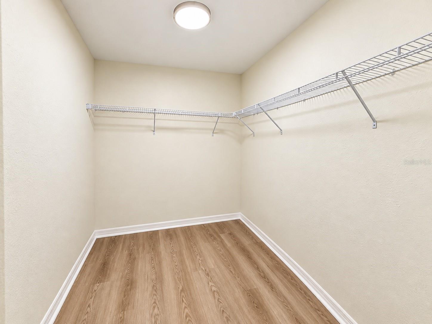 primary bedroom walk in closet