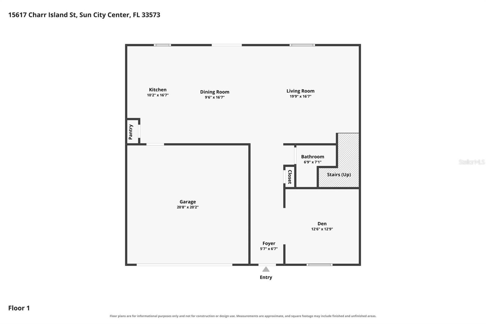 15617 CHARR ISLAND STREET, Sun City Center, FL 33573