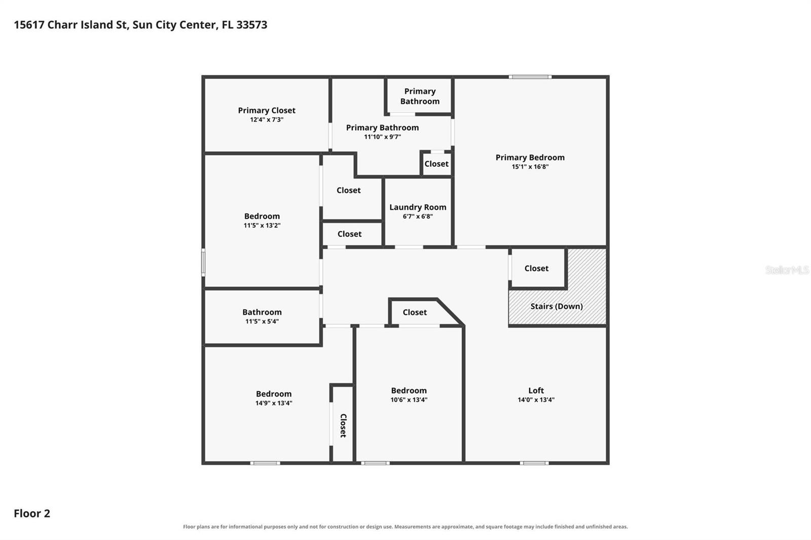 15617 CHARR ISLAND STREET, Sun City Center, FL 33573