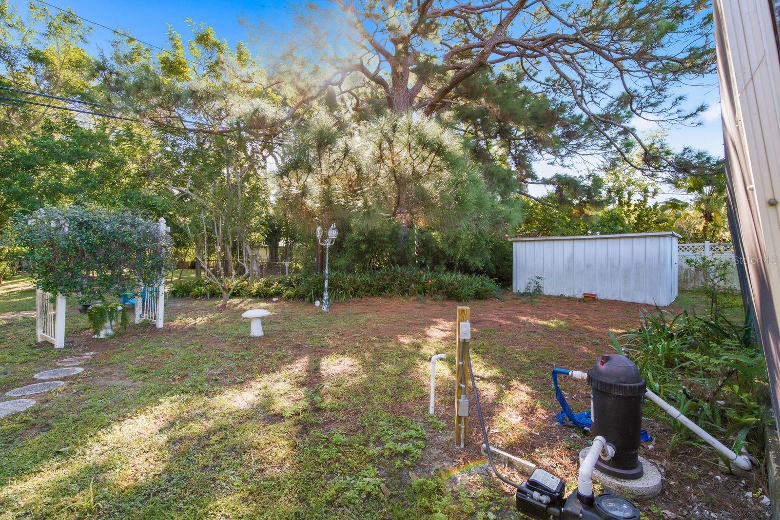 This backyard is a must see!