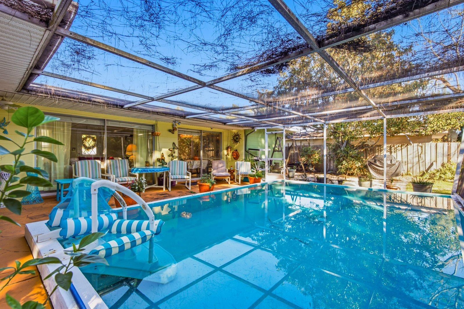 oversized in ground pool