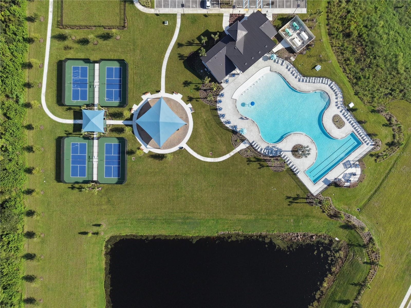 Aerial of Amenities
