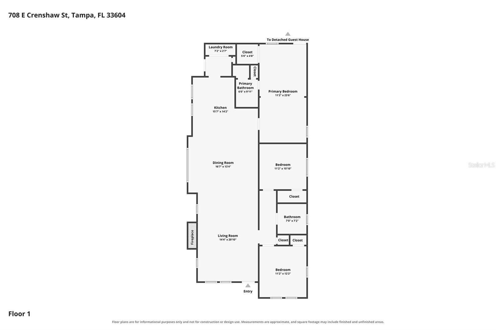 708 E CRENSHAW STREET, Tampa, FL 33604