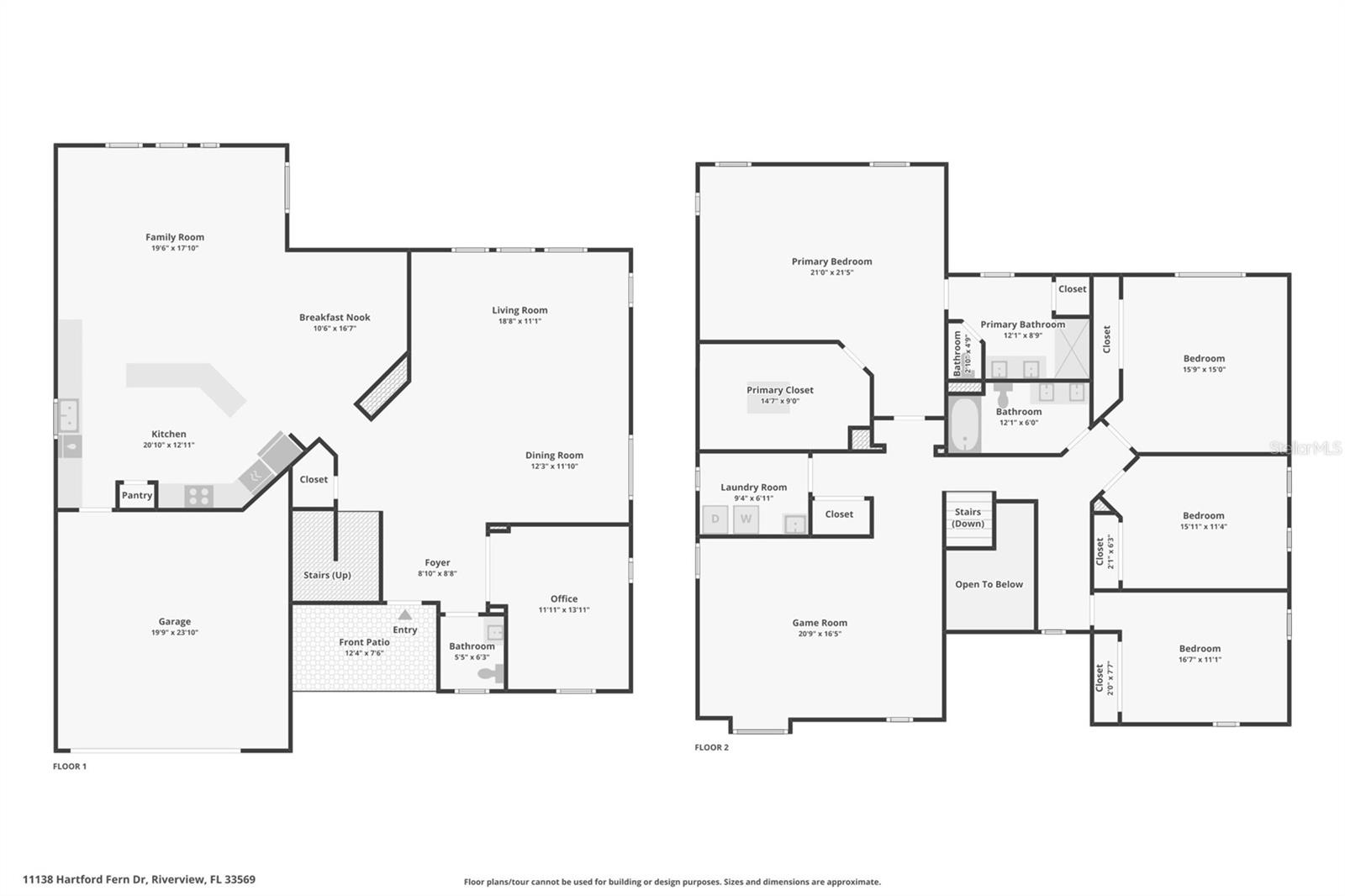 11138 HARTFORD FERN DRIVE, Riverview, FL 33569