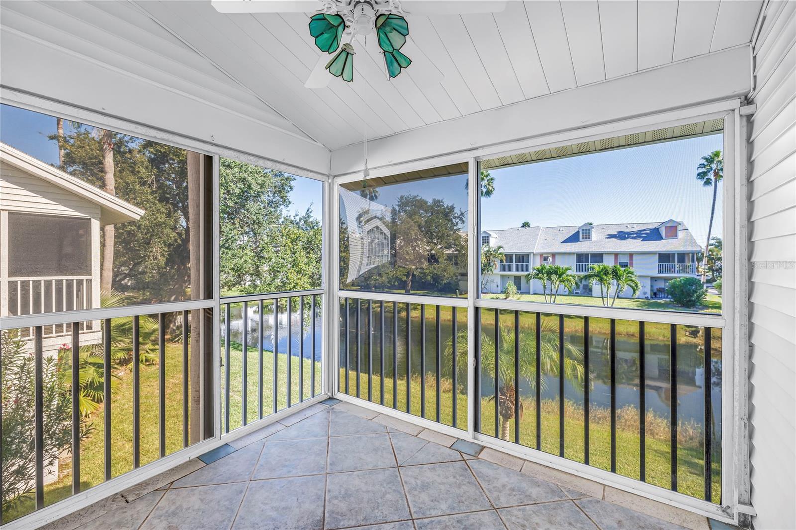 Screened in patio