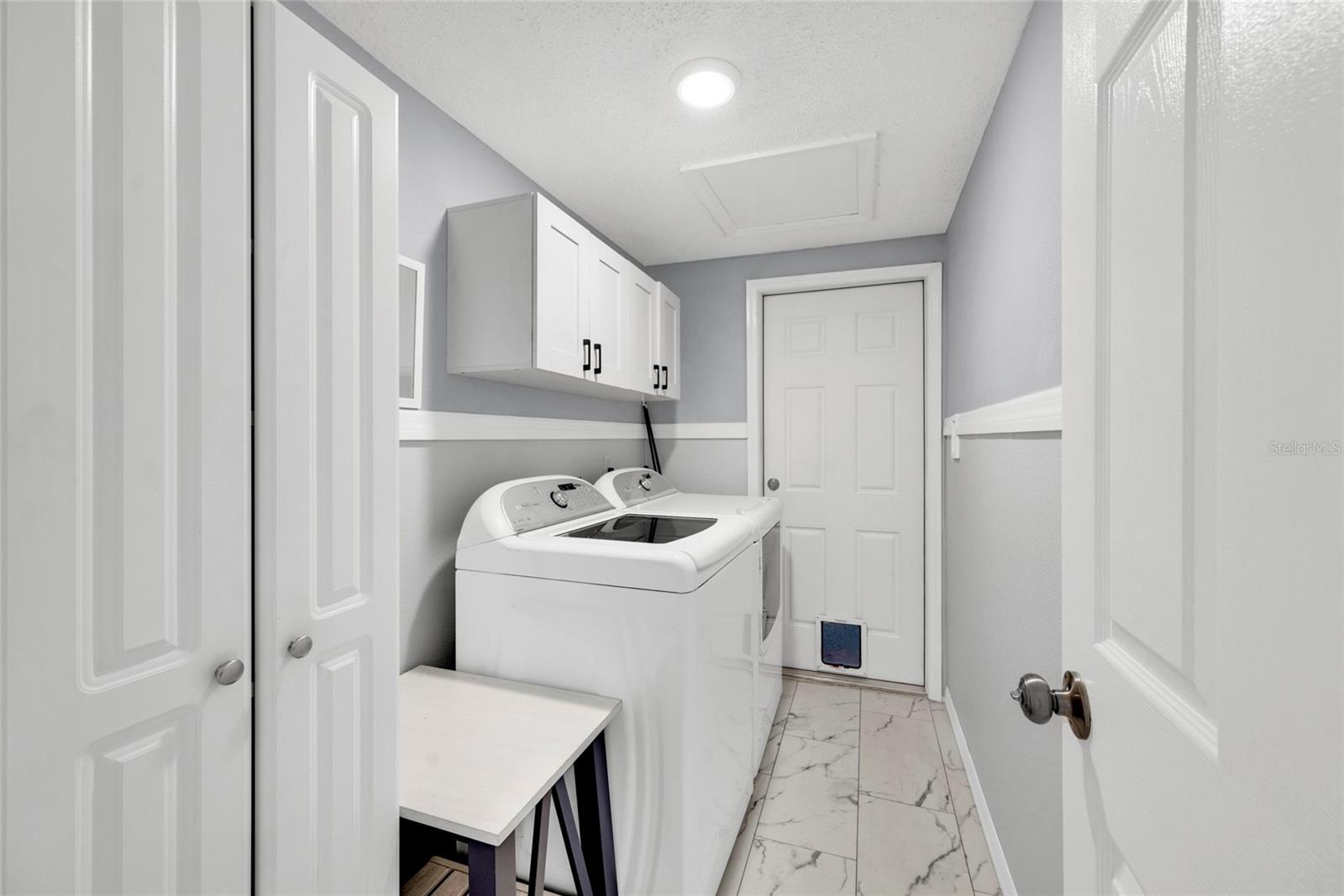 Laundry Room ~ Newer Washer & Dryer