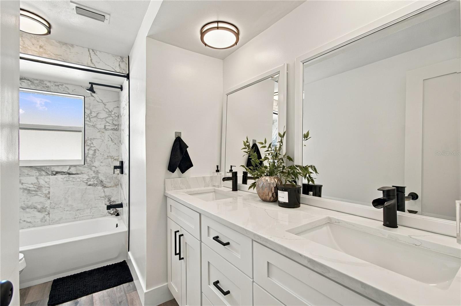 Bathroom 2 with Double Sink