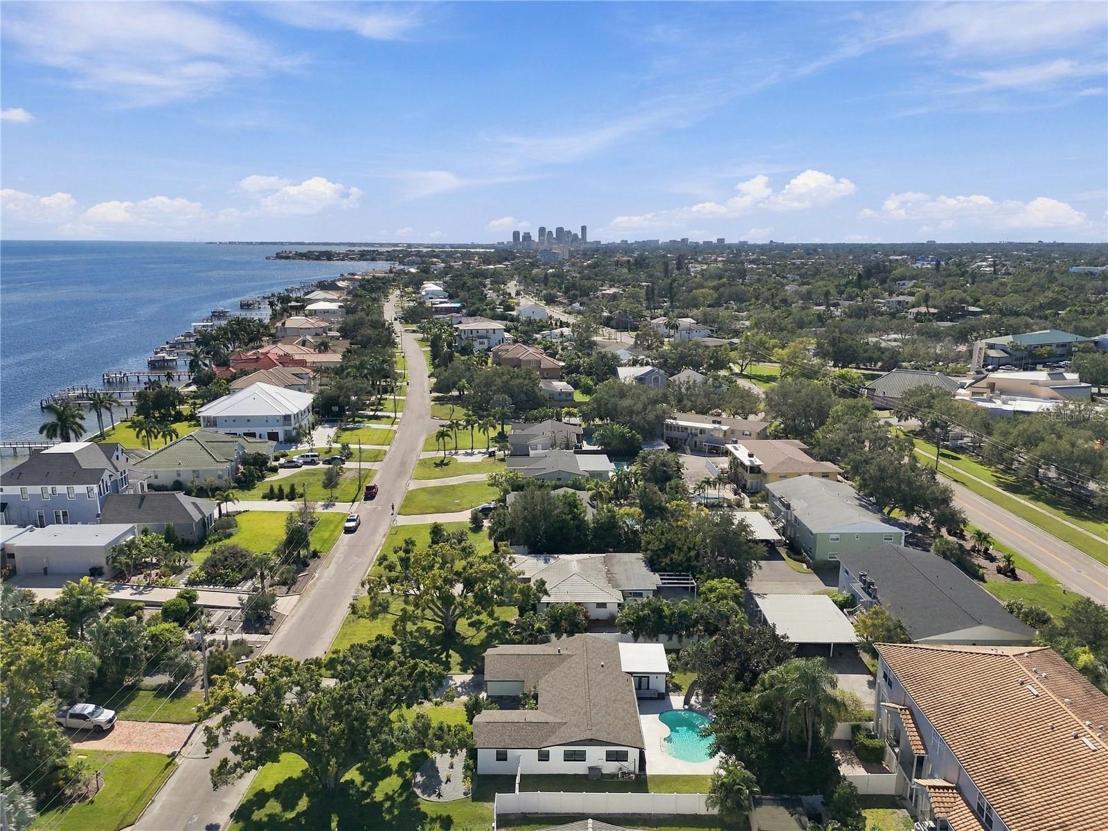 Across the street from Tampa Bay and minutes to Downtown St. Petersburg