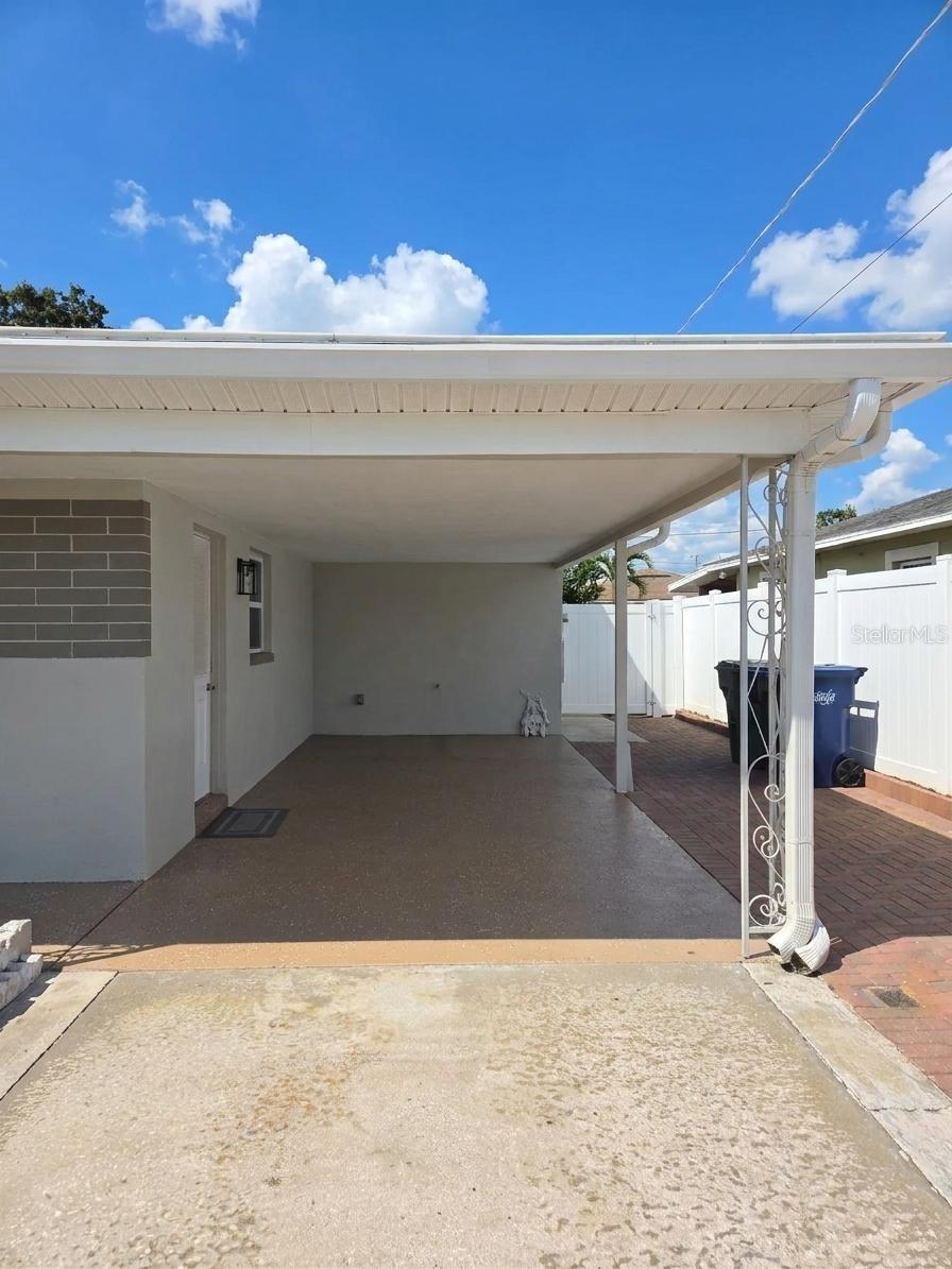 One Car Carport
