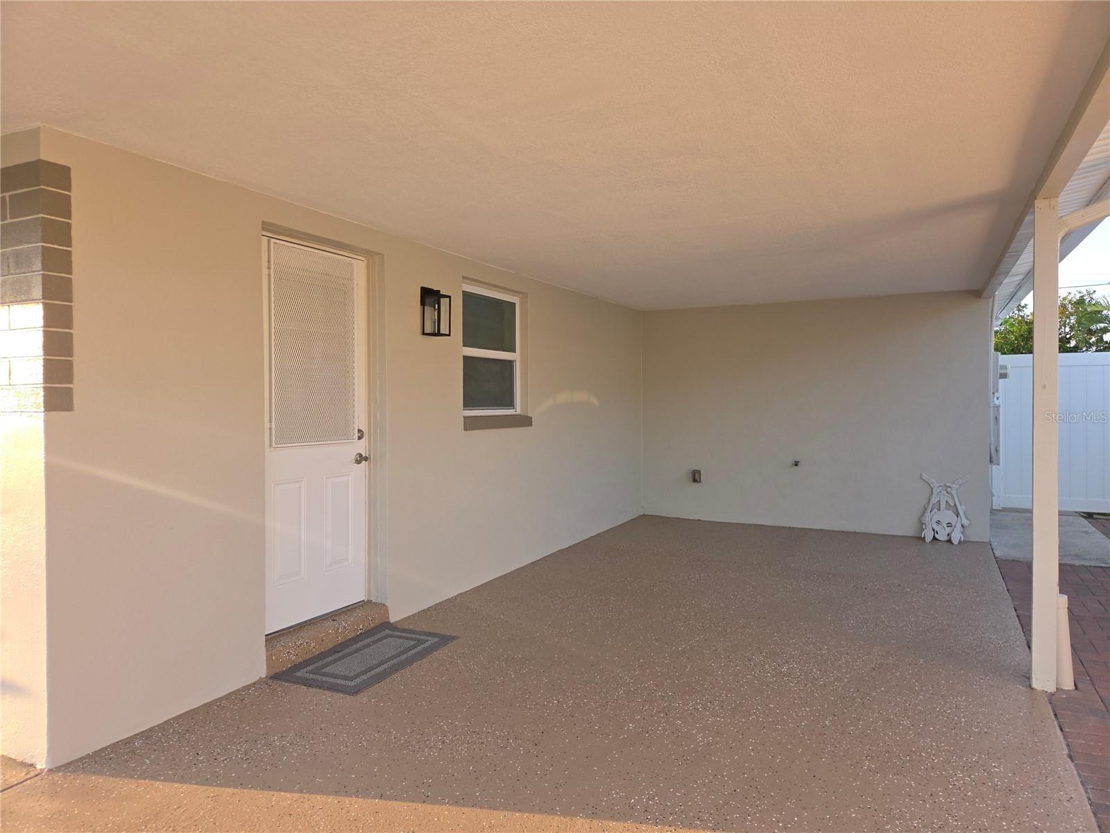 One Car Carport